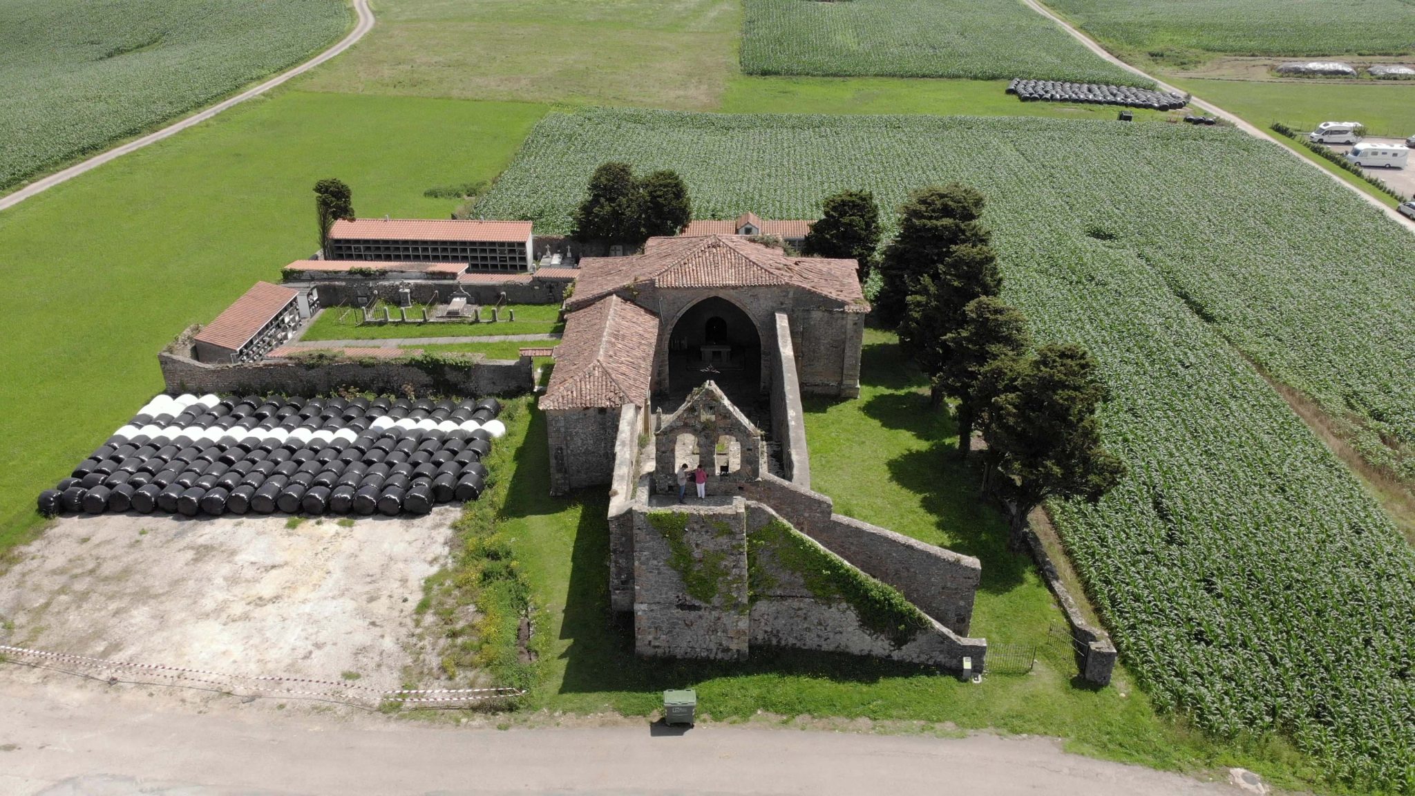 Vista de dron